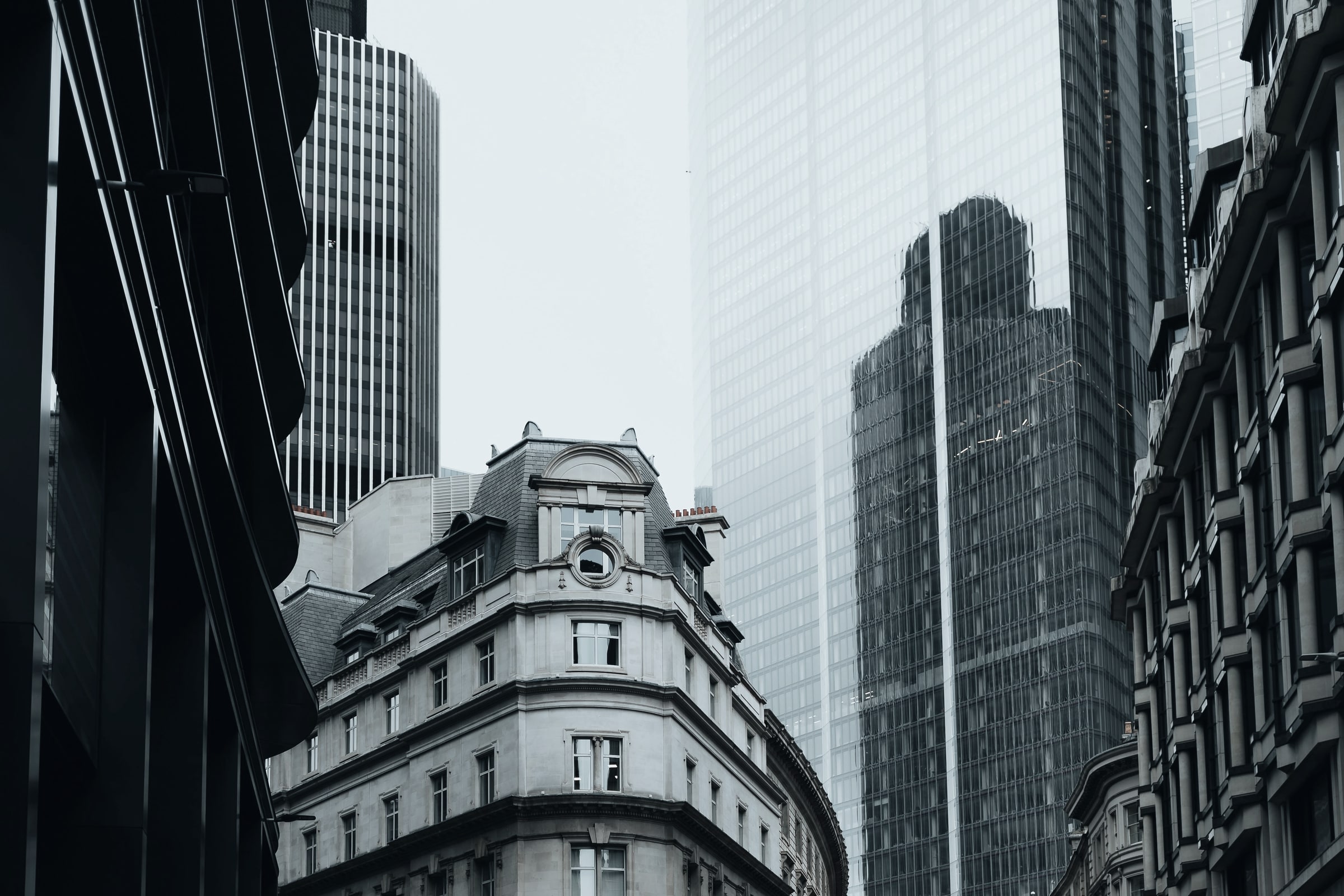 London city street in the impact colour grade.