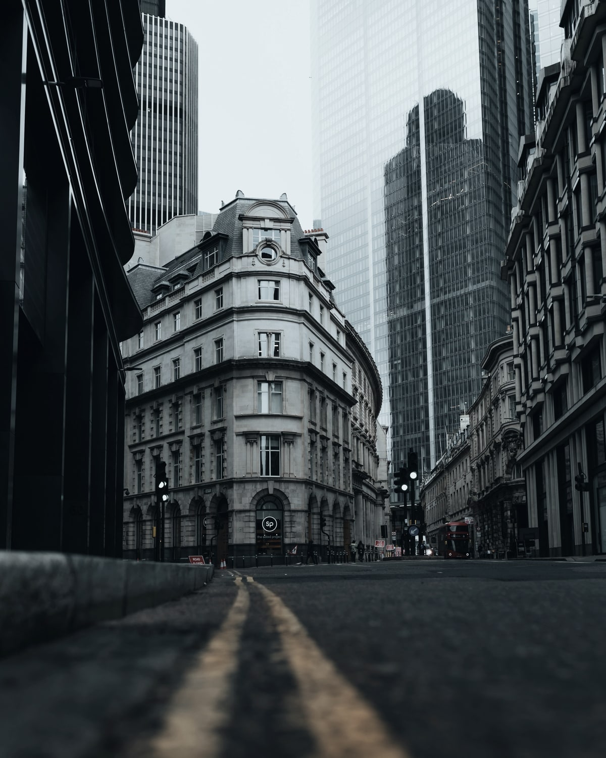 London city street in the impact colour grade.