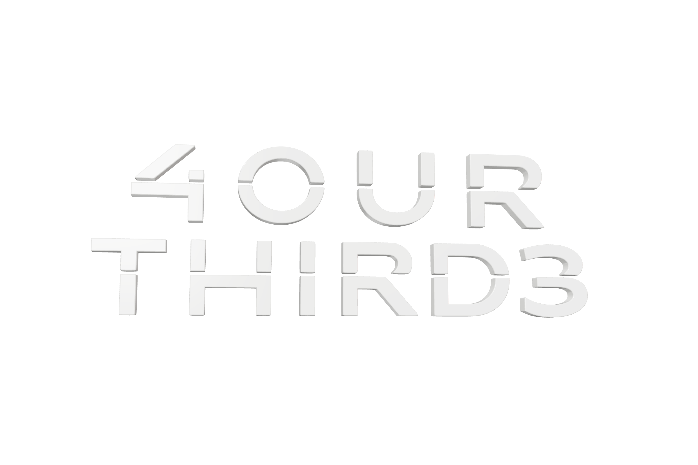 cubes material Four Thirds logo.