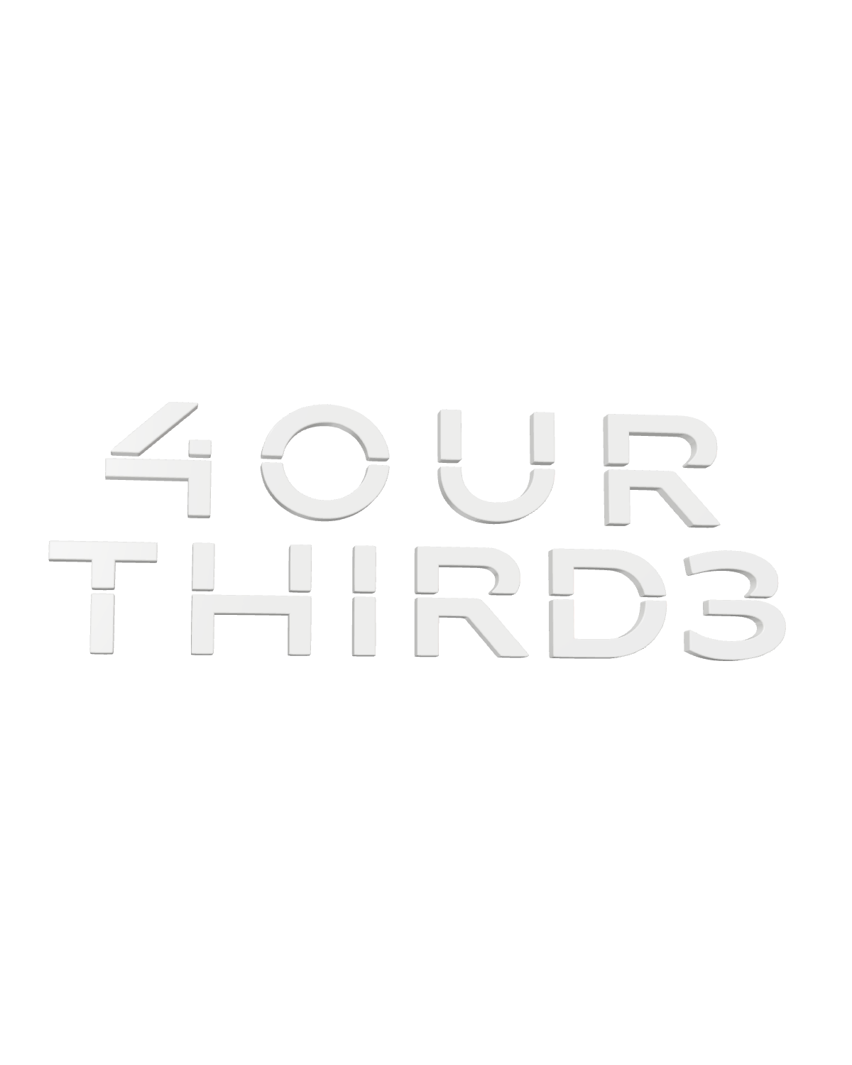 cubes material Four Thirds logo.