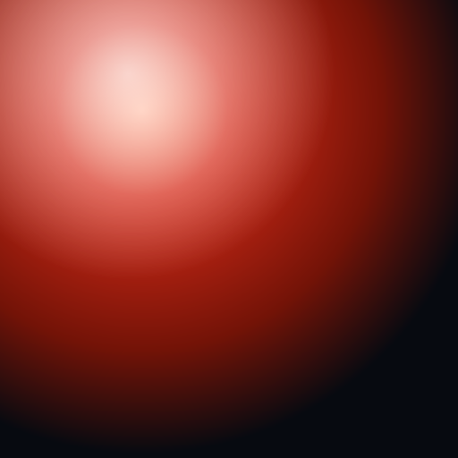 red-lacquer matcap texture.