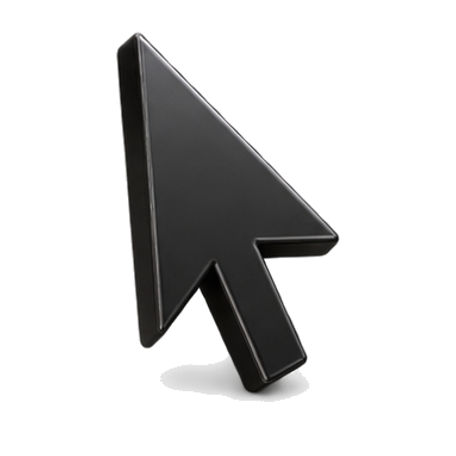 cursor arrow transparent object.