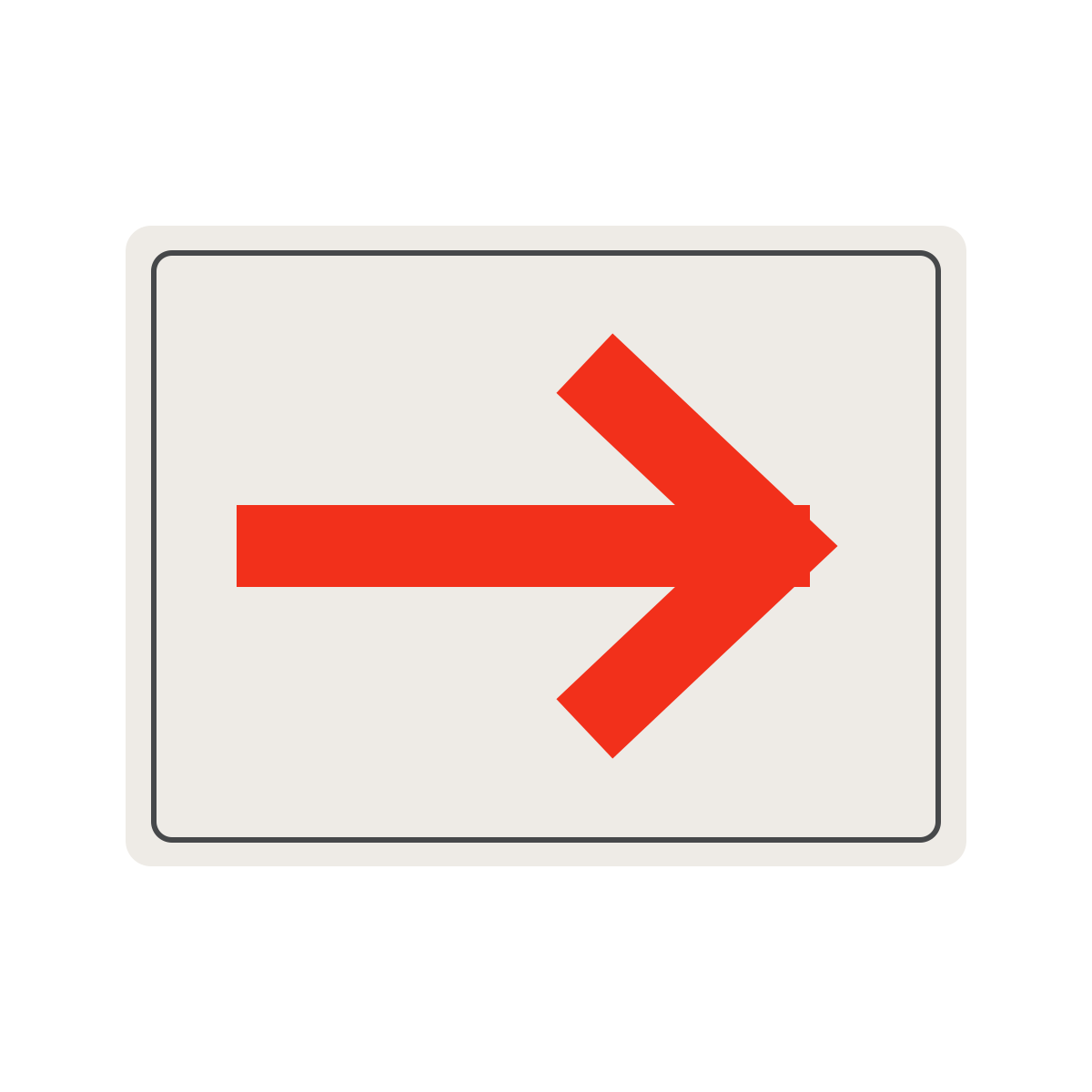 impact arrow sticker.