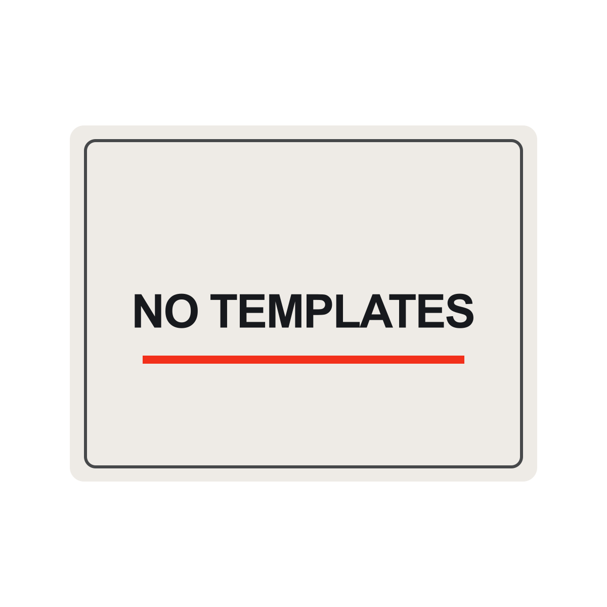 impact no templates sticker.