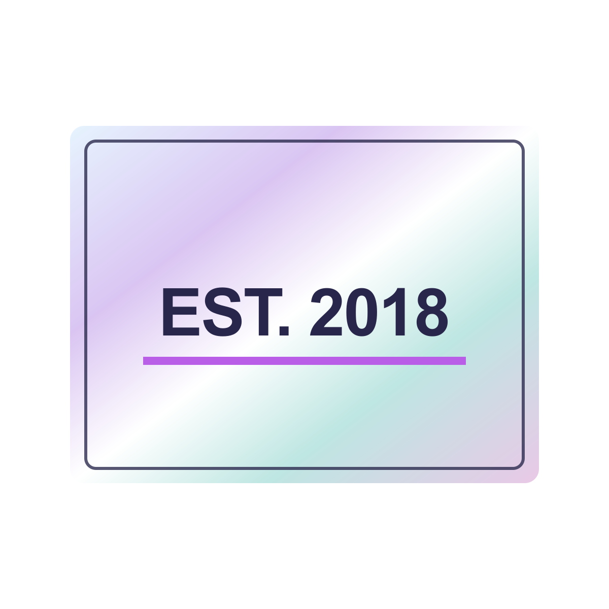 pong est 2018 sticker.