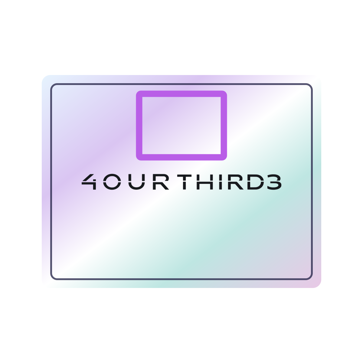 pong four thirds mark sticker.