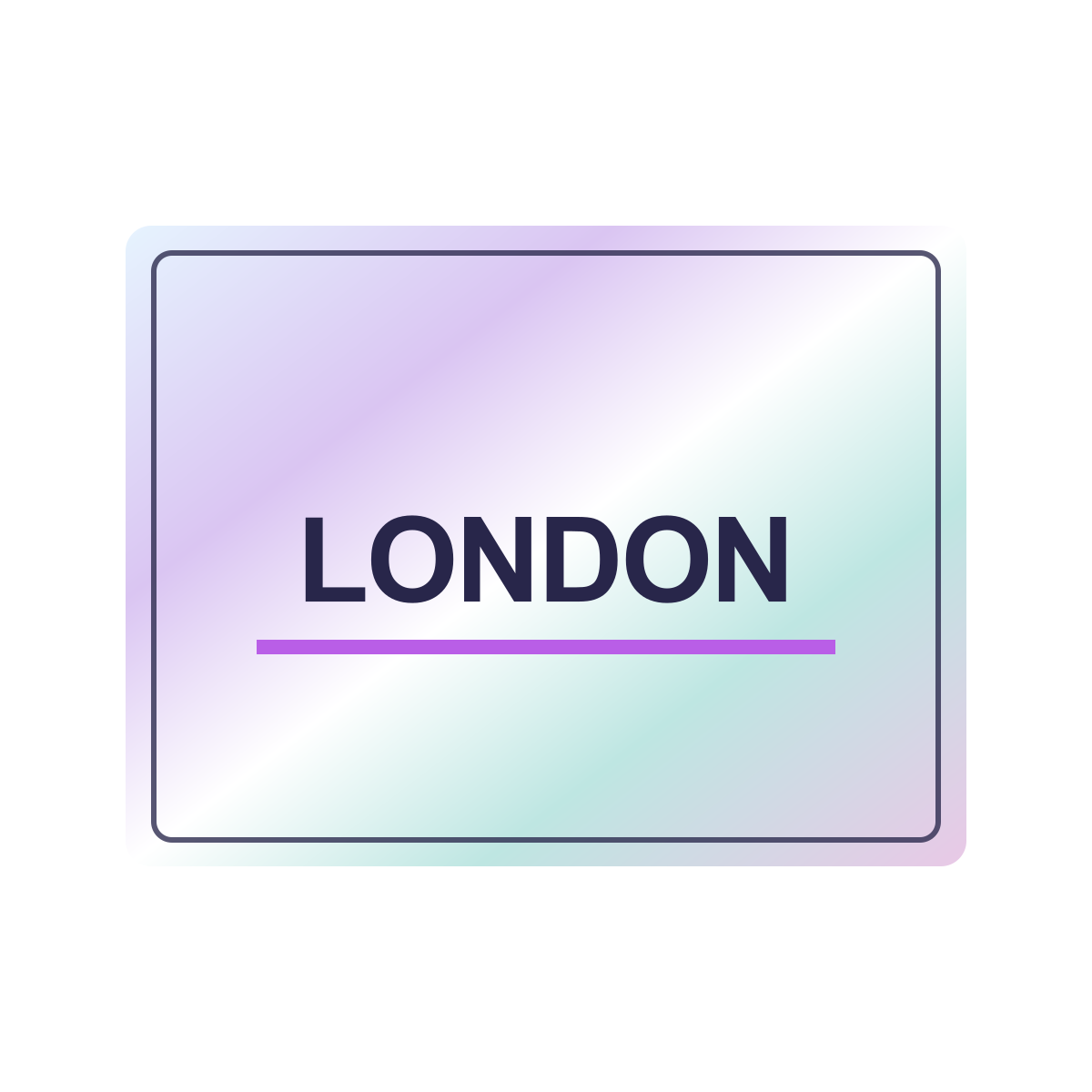 pong london sticker.